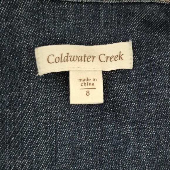 Cold Water Denim Jacket M. EUC - Picture 6 of 9